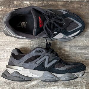New Balance 9060 Men's Charcoal and Black Sneakers